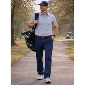 Under Armour Performance Pants Mens 36x30 Loose Fit Golf Stretch